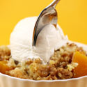 Peach Crunch Cake