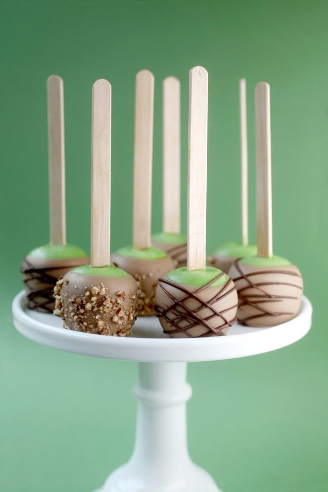 cake pops on flipboard
