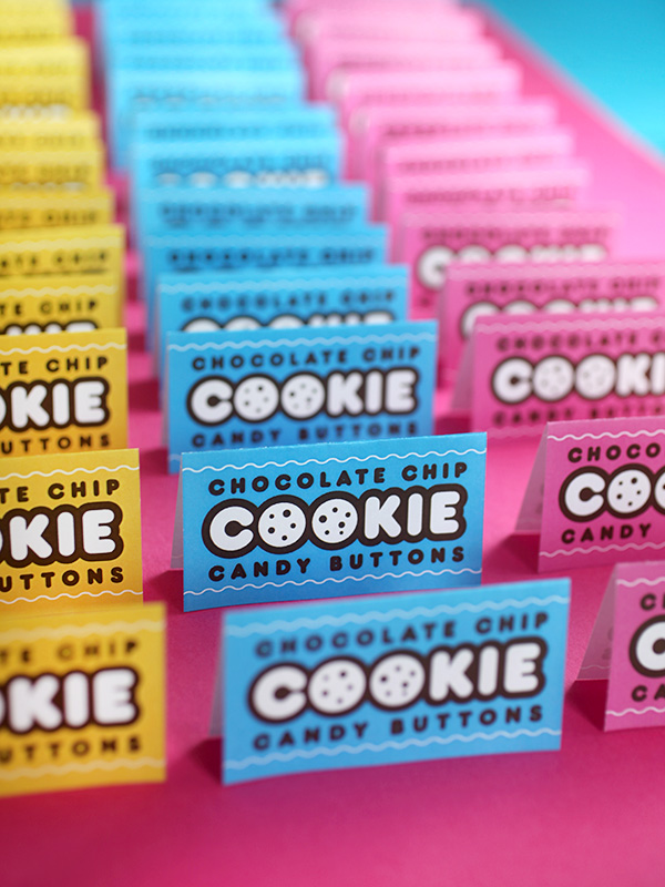 Chocolate Chip Cookie Candy Buttons