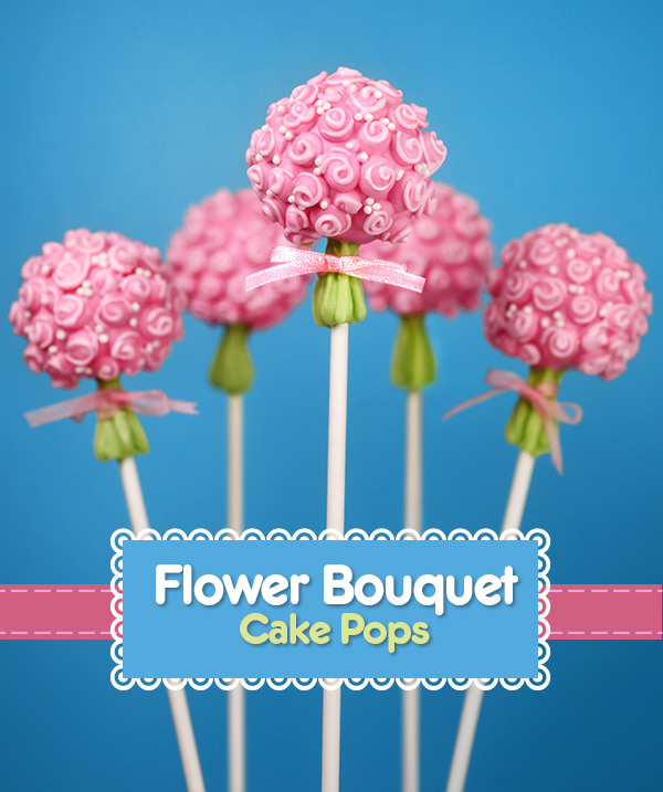 Cake Pop Flower Bouquet Ideas Cake Pop Flower Bouquet Ideas