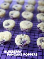 Blueberry Pancake Poppers