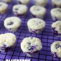 Blueberry Pancake Poppers