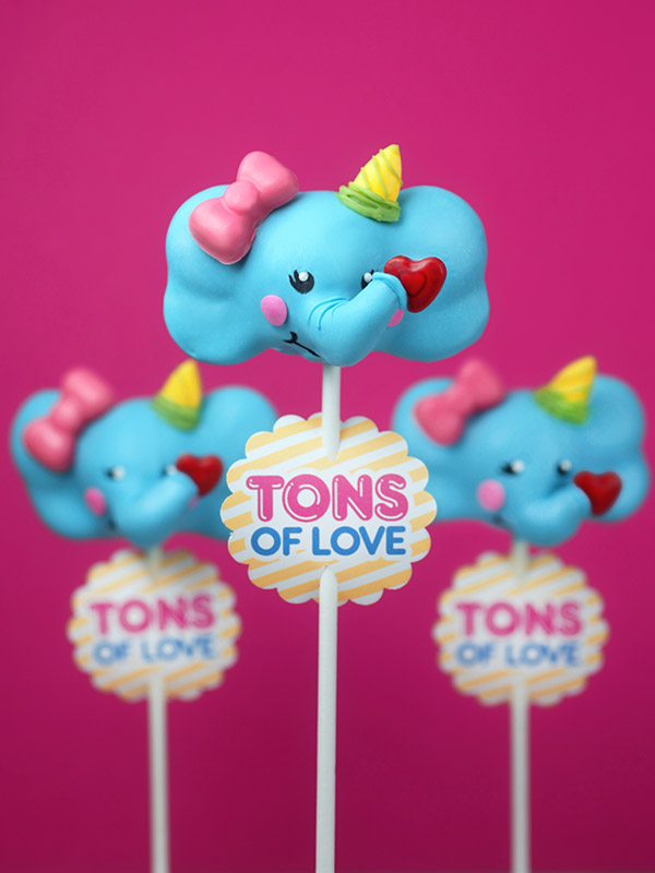 Tons of Love Cake Pops