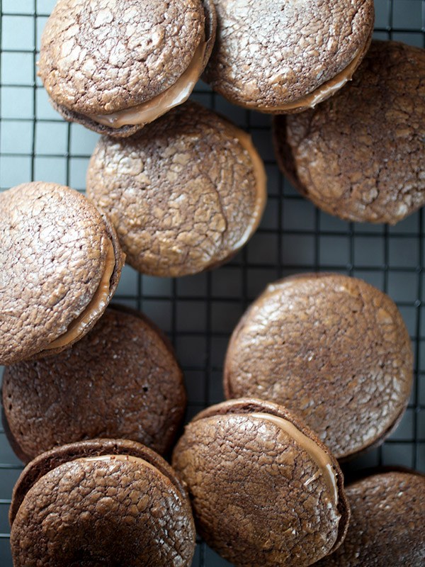 Brownie Sandwich Cookies