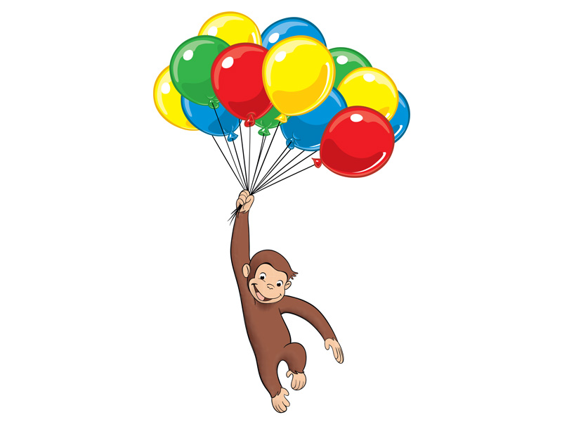 Curious George Balloons