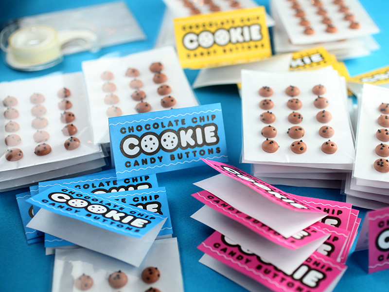 Candy Button Packaging