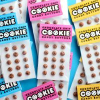 Chocolate Chip Cookie Candy Buttons