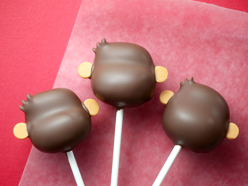 Monkey Cake Pops