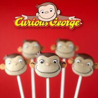 Curious George Cake Pops