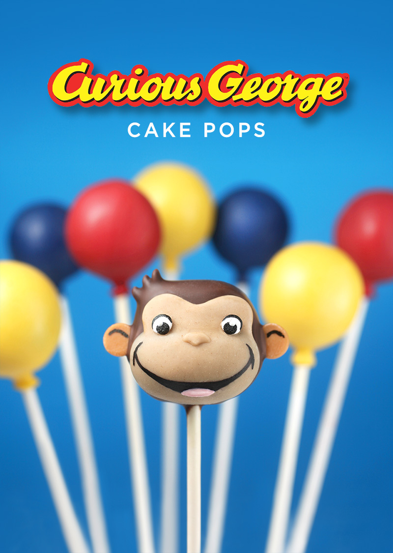 Curious George Cake Pops