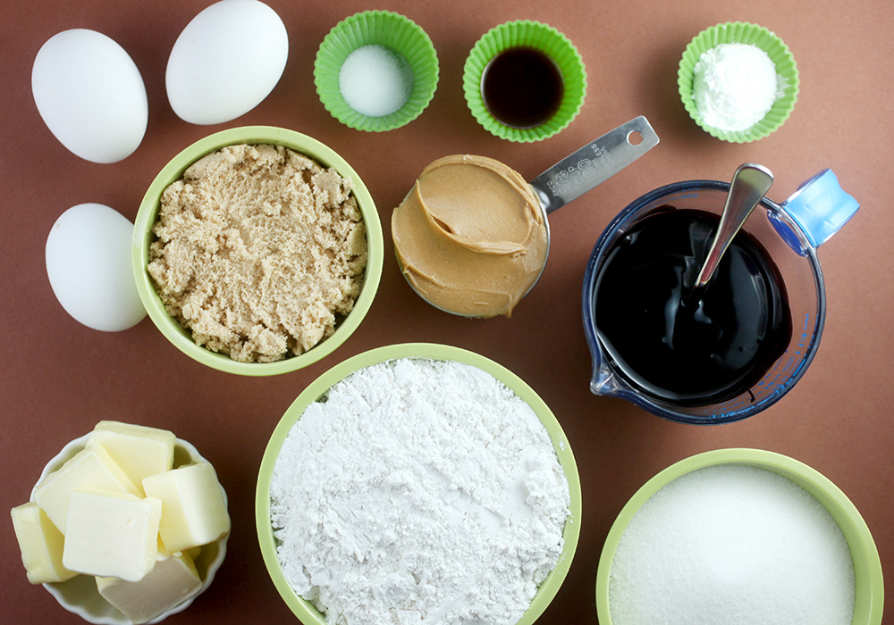 Skillet Cookie Ingredients