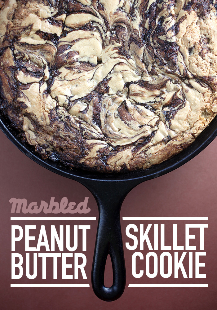 Marbled Skillet Cookie