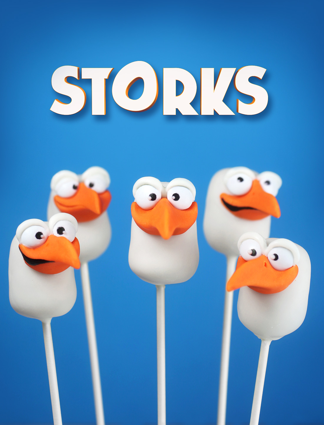 Storks Cake Pops