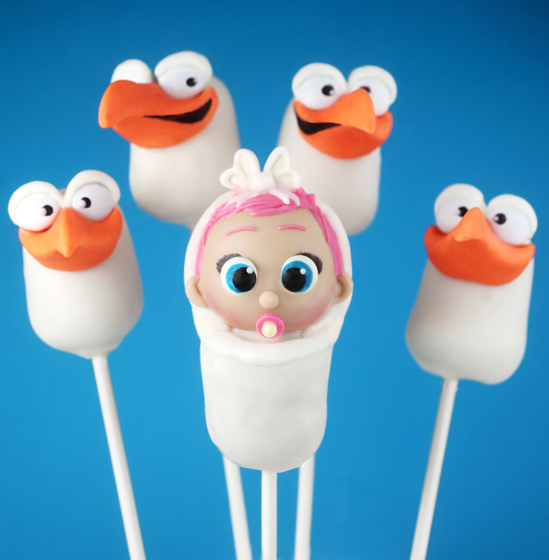 Storks - Baby Bundle Cake Pops