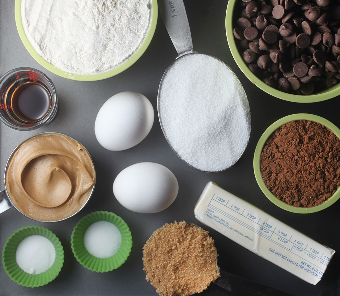 Chocolate Cookie Ingredients