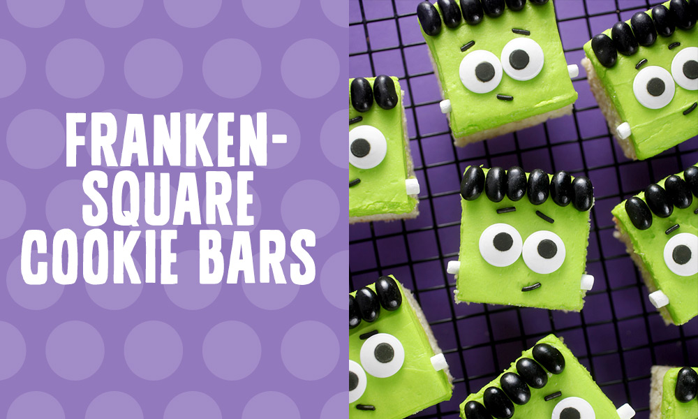 Frankensquare Cookie Bars