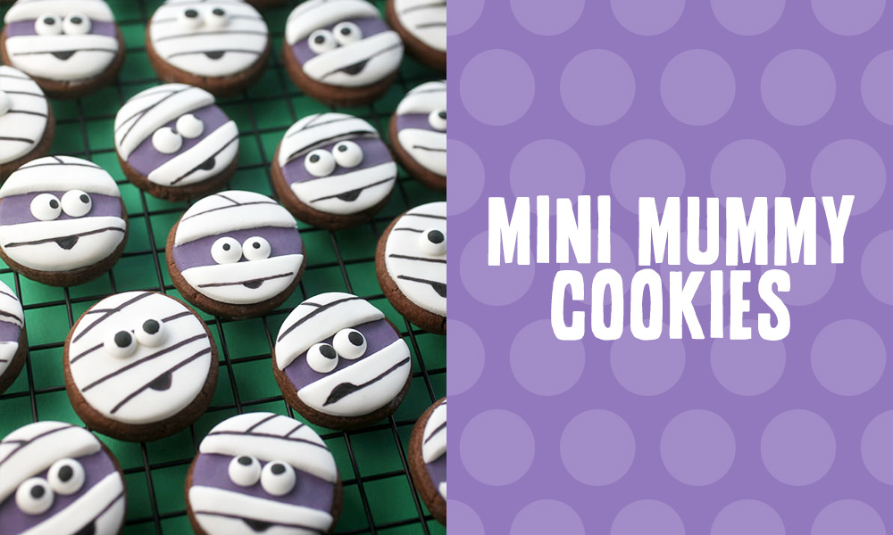 Mini Mummy Cookies