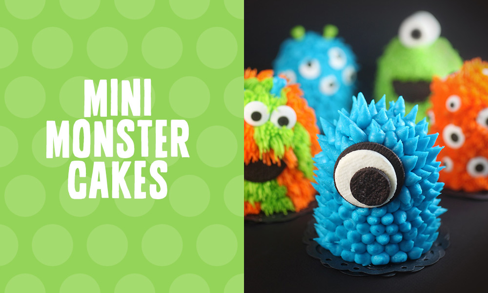 Mini Monster Cakes