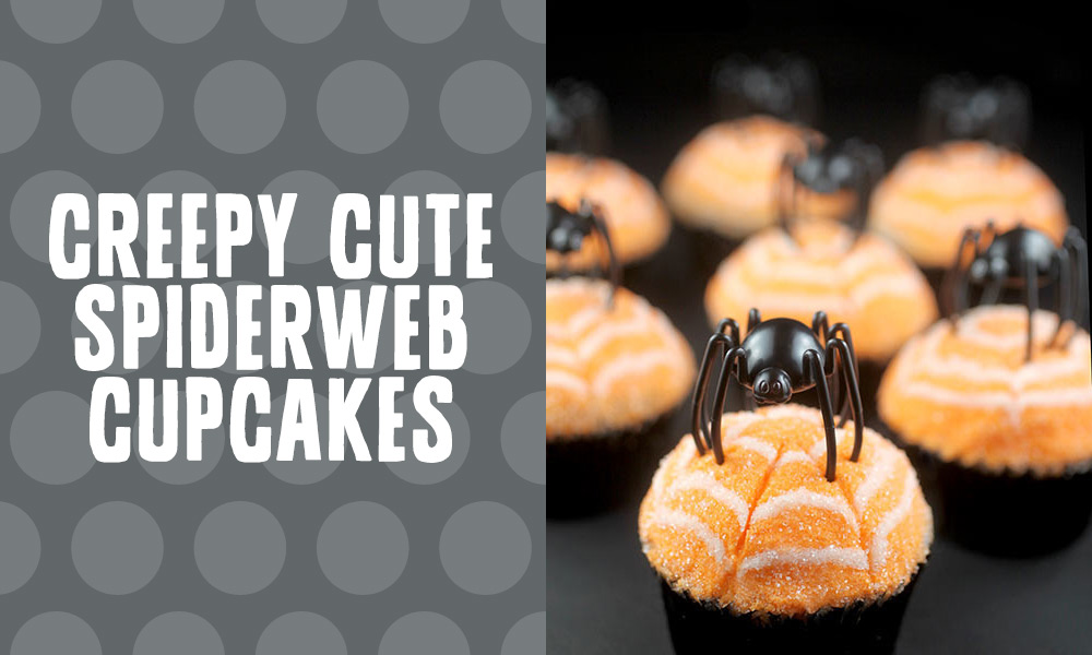 Spiderweb Cupcakes