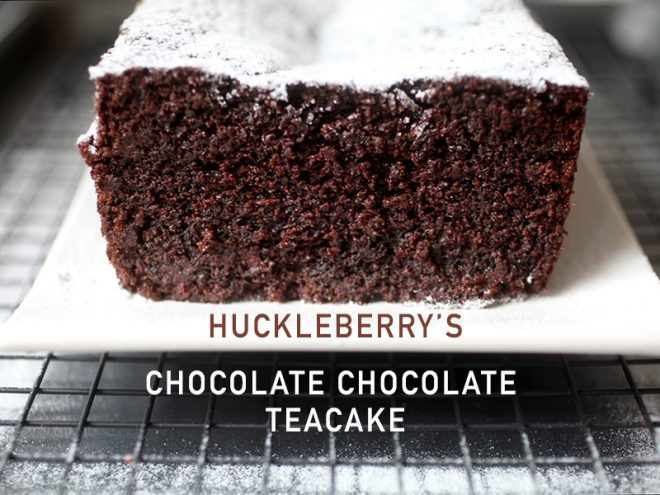 Chocolate Chocolate Teacake