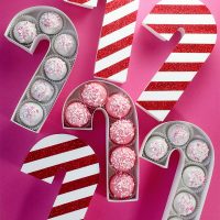 Candy Cane Treat Boxes