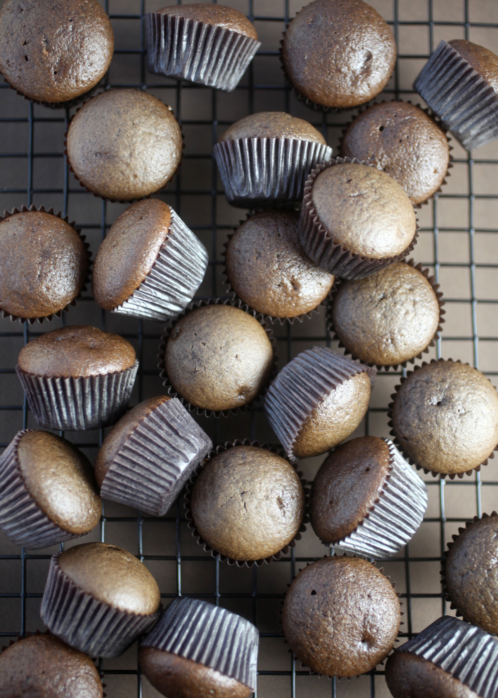 Mini Chocolate Cupcakes