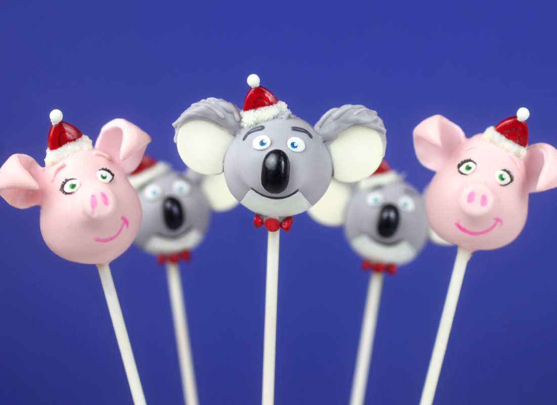 Sing Movie Cake Pops