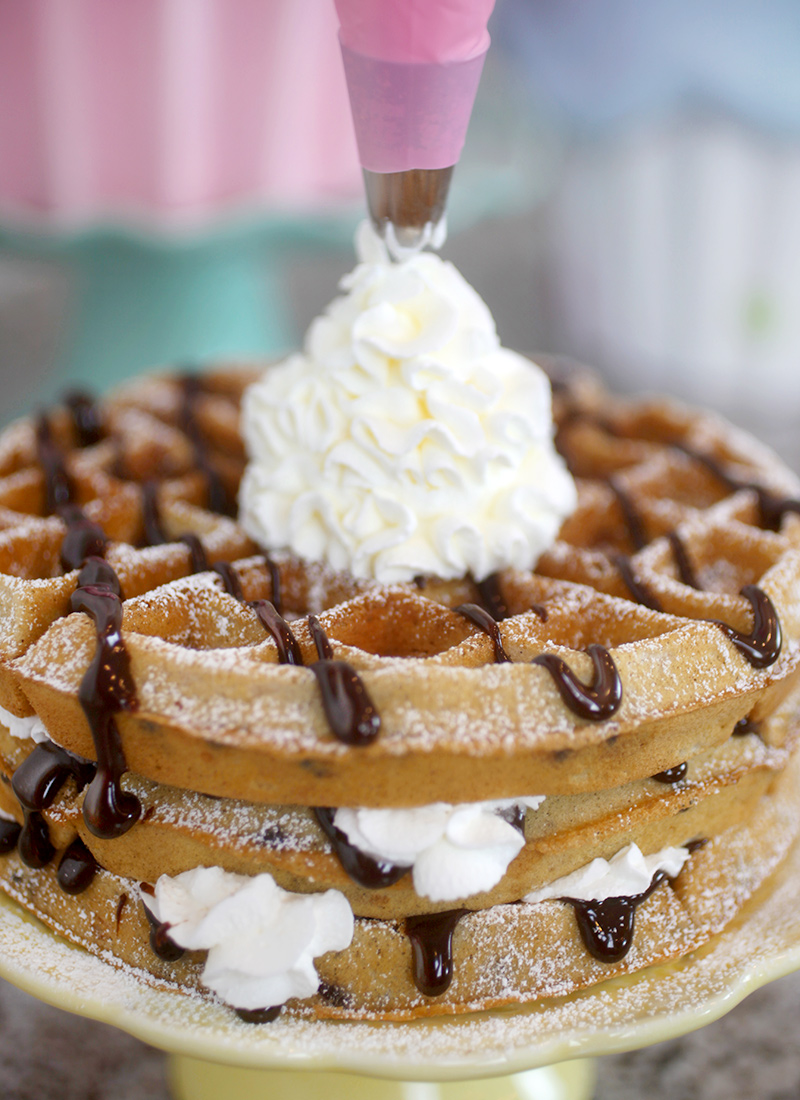 Whipped Cream Waffles