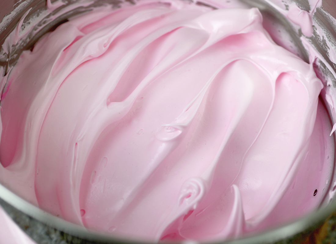 Pink Fluff Frosting