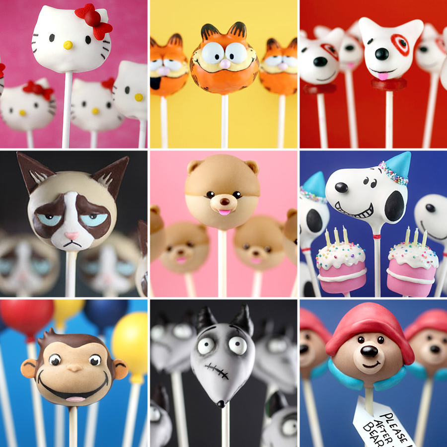 Character Cake Pops 1