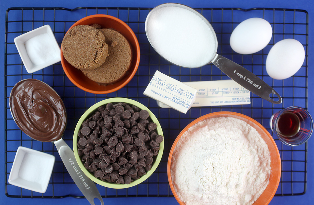 Nutella Cookie Ingredients