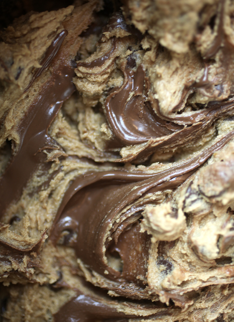 Nutella Cookie Batter