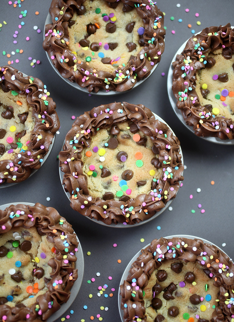 Chocolate Chip Cookie Cakes