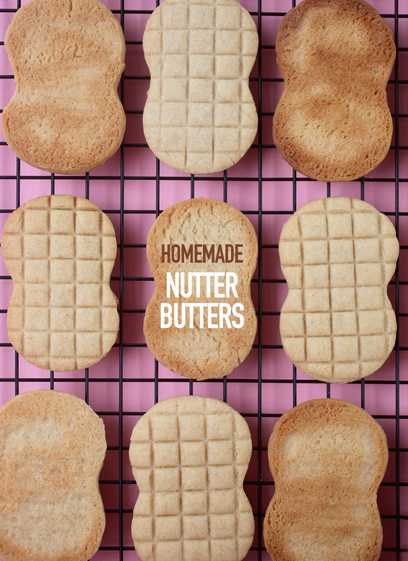 Homemade Nutter Butter Cookies
