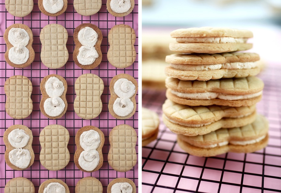 Peanut Butter Cookie Sandwiches