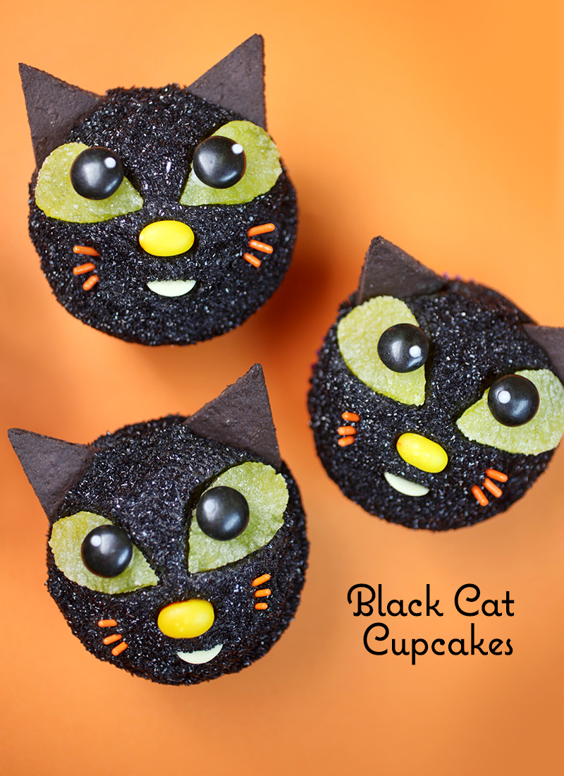 Black Cat Cupcakes