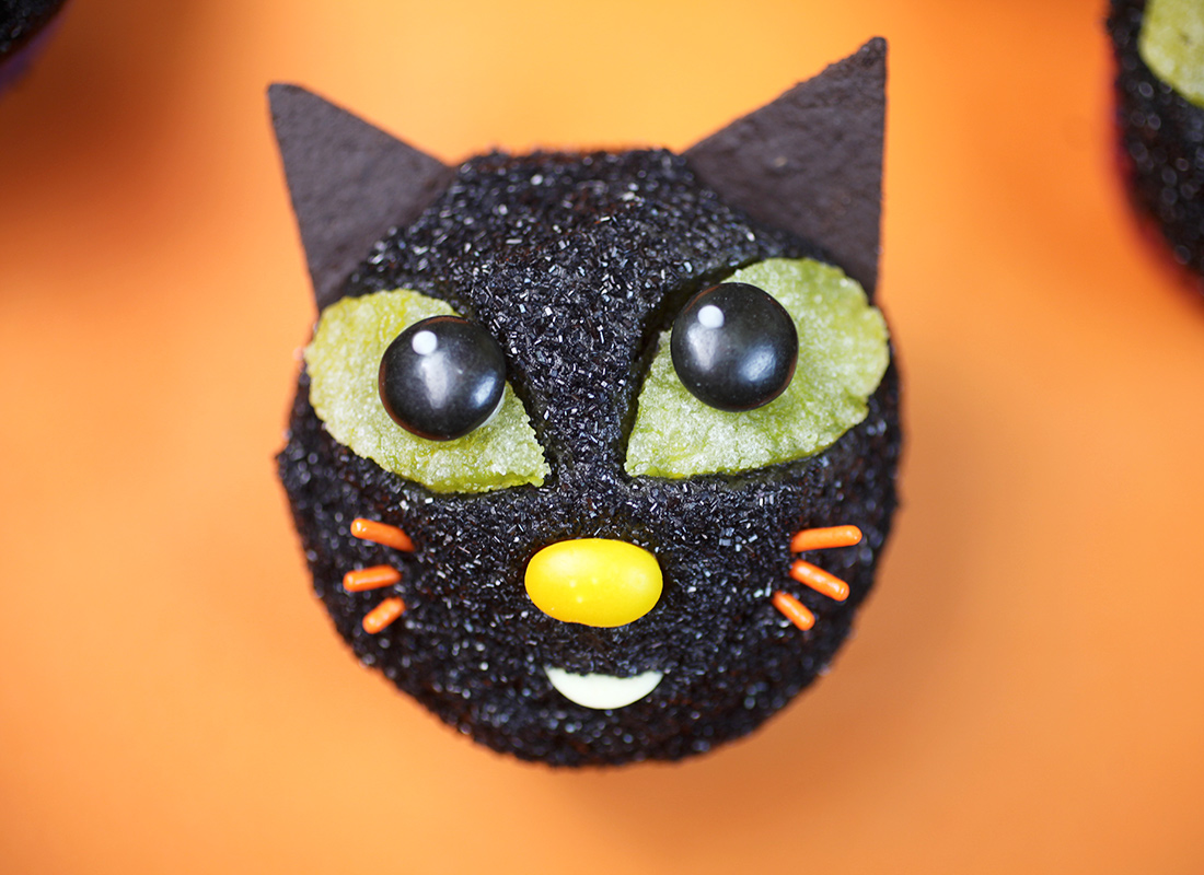 Black Cat cupcake
