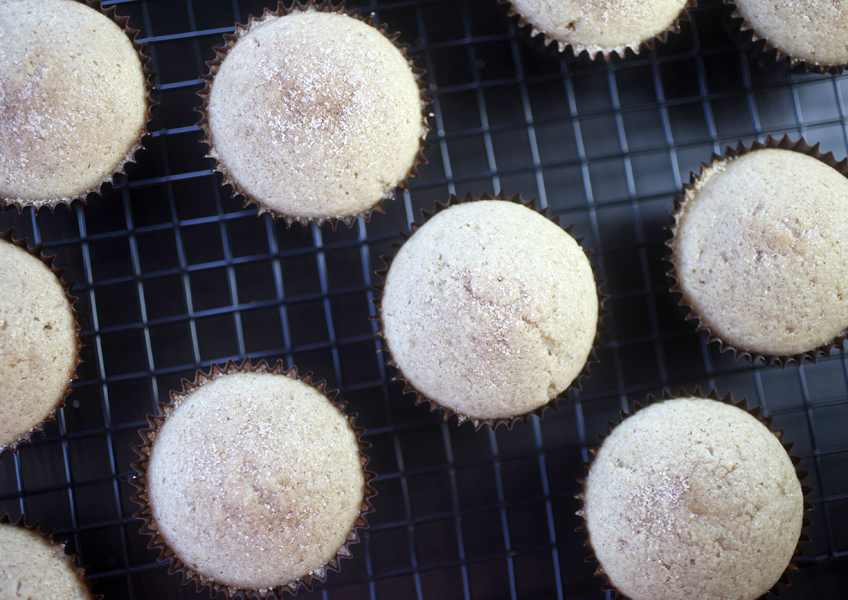 Cinnamon Sugar Cupcakes