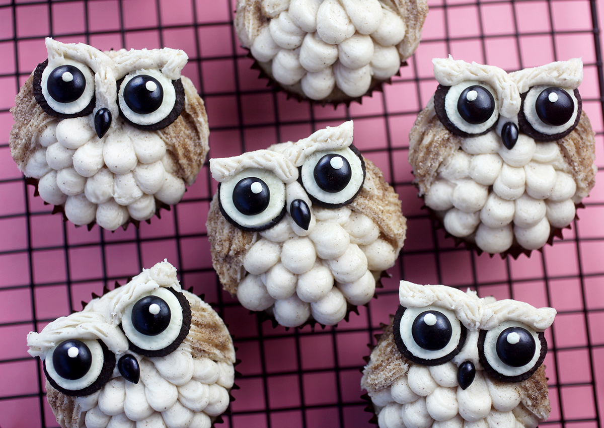 Owl Cupcakes