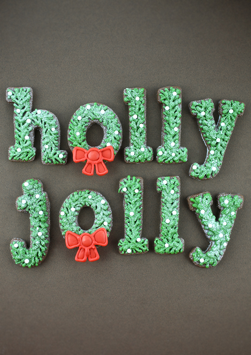 Holly Jolly Sugar Cookies