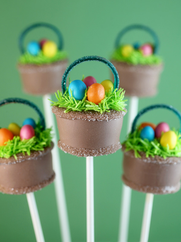 Easter Basket Cake Pops – bakerella.com