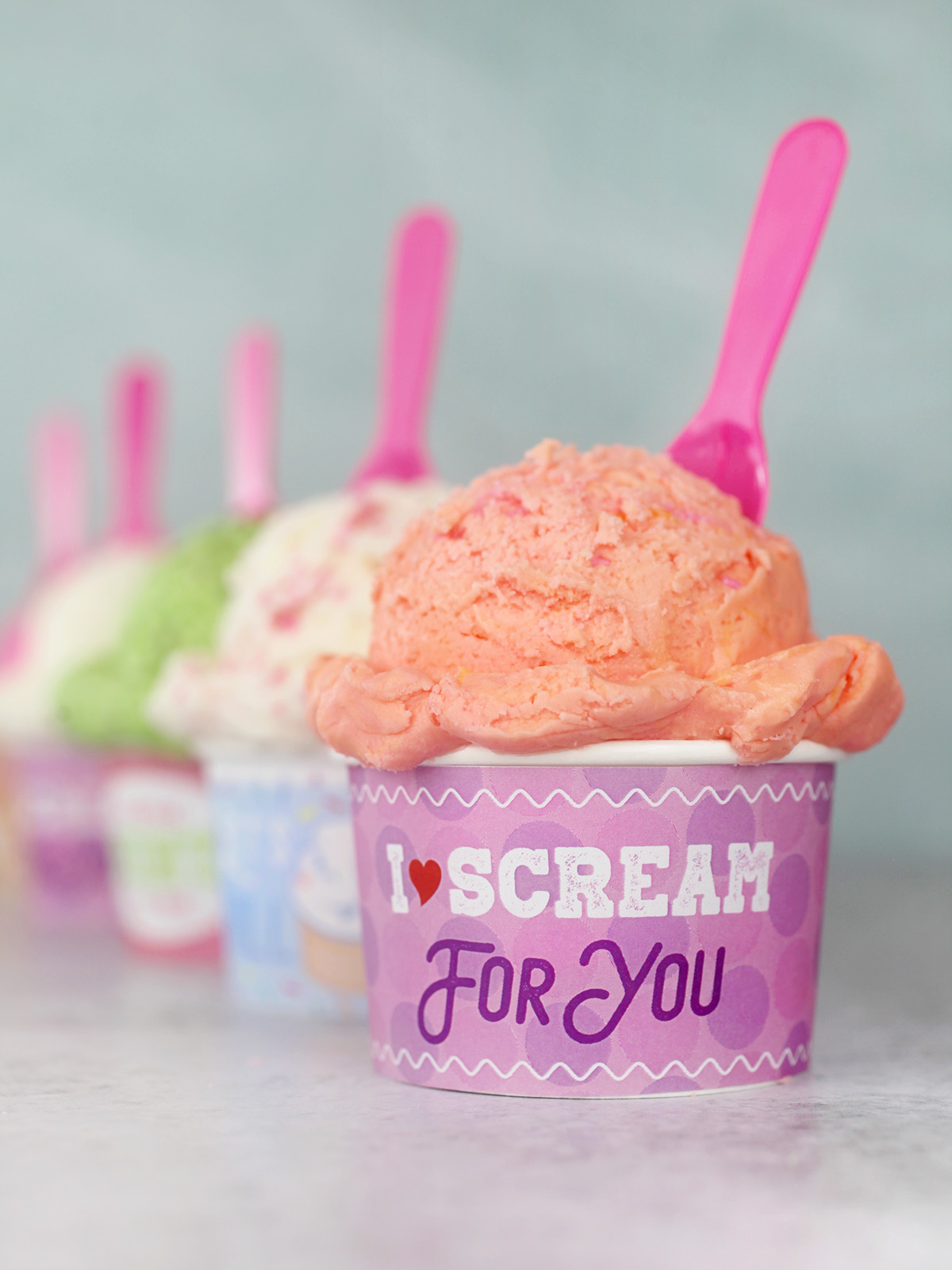 Punny Ice Cream Cupcakes - Bakerella