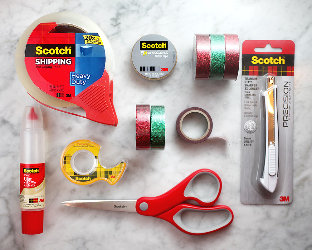 Candy Cane Box Materials
