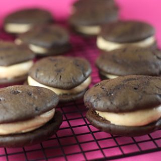 Classic Whoopie Pies (easy chocolate recipe) - Vintage Kitchen Notes