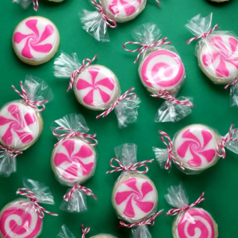 Peppermint Candy Sugar Cookies