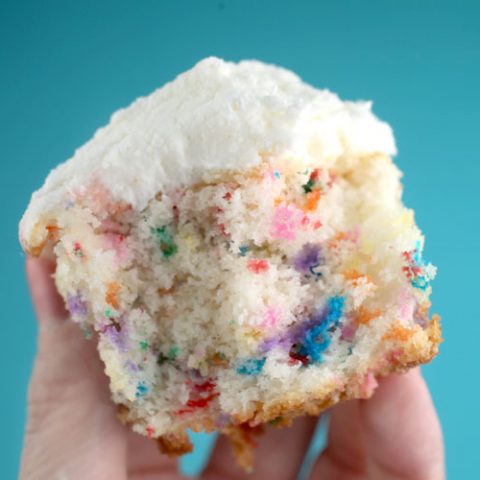 Rainbow Bright Cupcakes