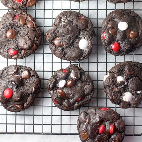 Chocolate Peppermint Cookies