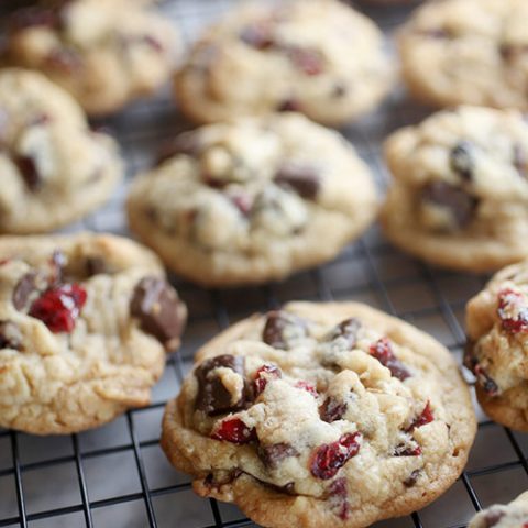 Cranberry Walnut Chocolate Chunk Cookies