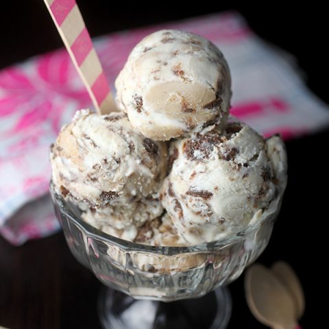 Peanut Butter Brownie Ripple Ice Cream