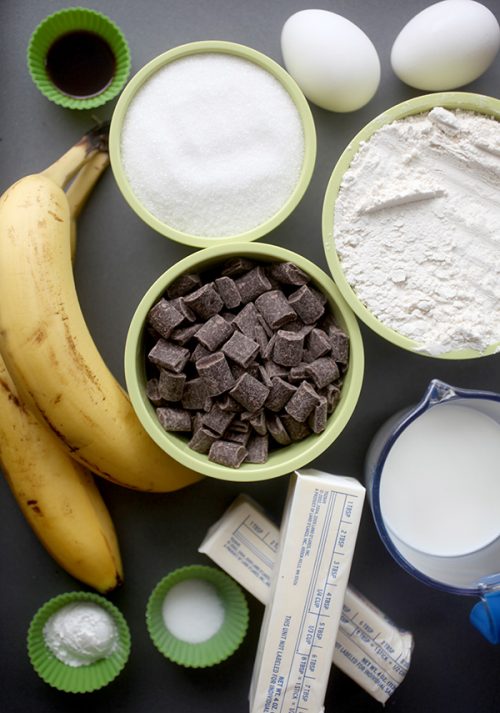 Chocolate Chunk Banana Snack Cake Bakerella